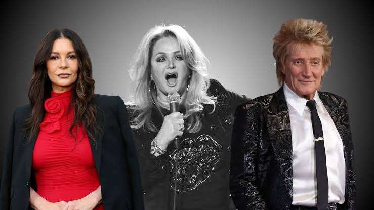 Rod Stewart, Zeta-Jones y más celebridades despiden a Bonnie Tyler