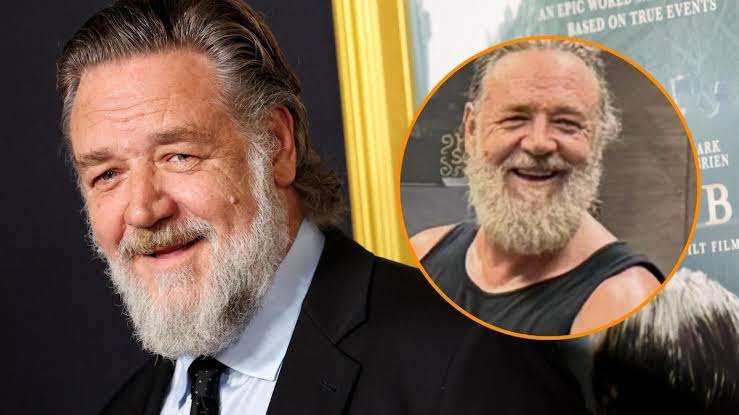Russell Crowe sorprendió a sus seguidores con sus ‘impresionantes’ bíceps a los 62 años