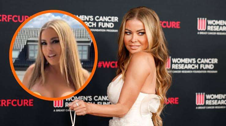 ¡Ufff! Carmen Electra posa sin dejar nada a la imaginación