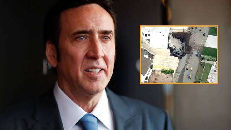 En peligro la mansión de Nicolas Cage en Malibú: se forma un socavón ‘gigante’