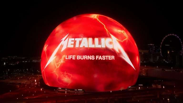 Metallica Sphere: todas las canciones de la primera noche de su residencia en Las Vegas