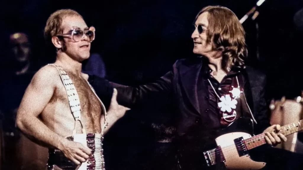 El romance fugaz de Elton John con John Lennon fue un “sueño hecho realidad” que se plasmó en tres canciones