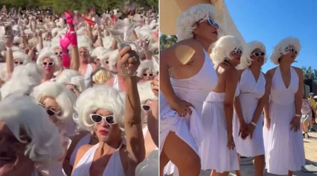 Más de mil personas baten récord Guinness imitando a Marilyn Monroe