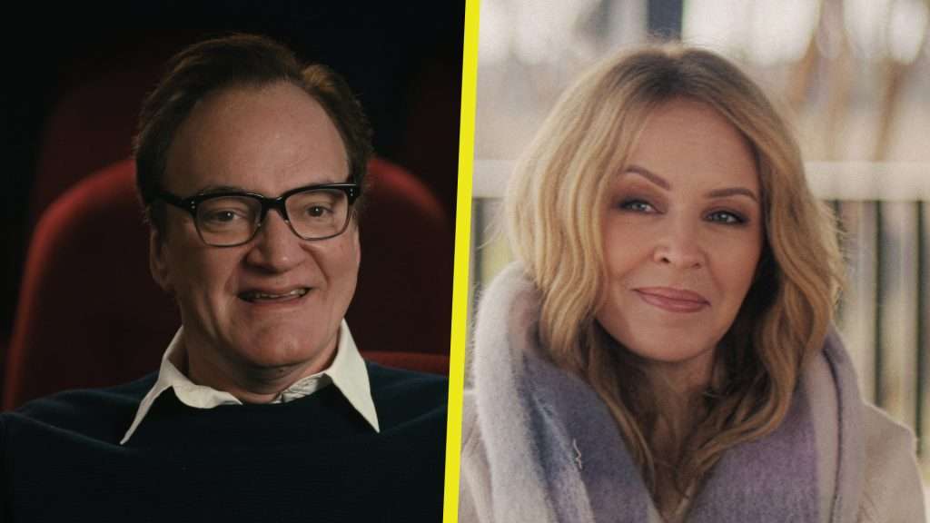Quentin Tarantino y Kylie Minogue filman juntos en Gales