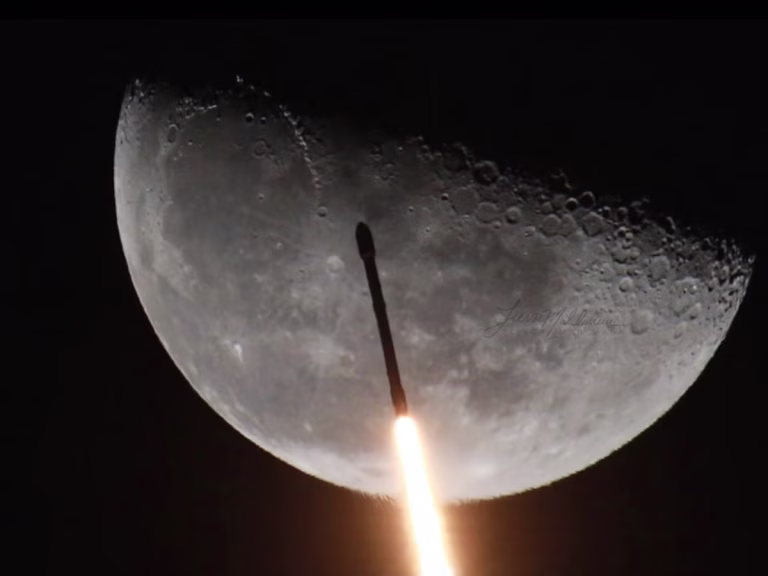 Fragmento de cohete ‘Falcon 9’ impactará la Luna en pocos días