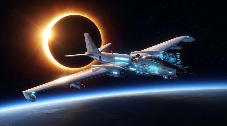NASA estudiará el eclipse solar con avión a 15.000 metros de altura