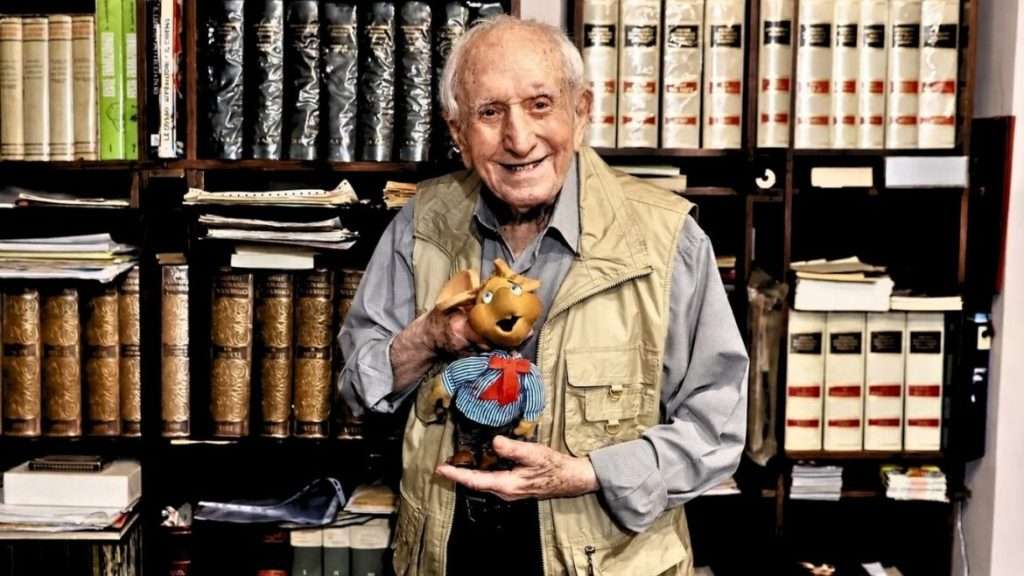 Muere a los 100 años Giuseppe Mazzullo, la voz original de Topo Gigio